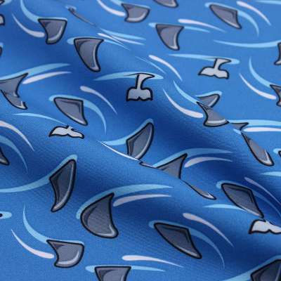 Fashional Twill Peachskin Digital Custom Printed Fabric For Home Textile